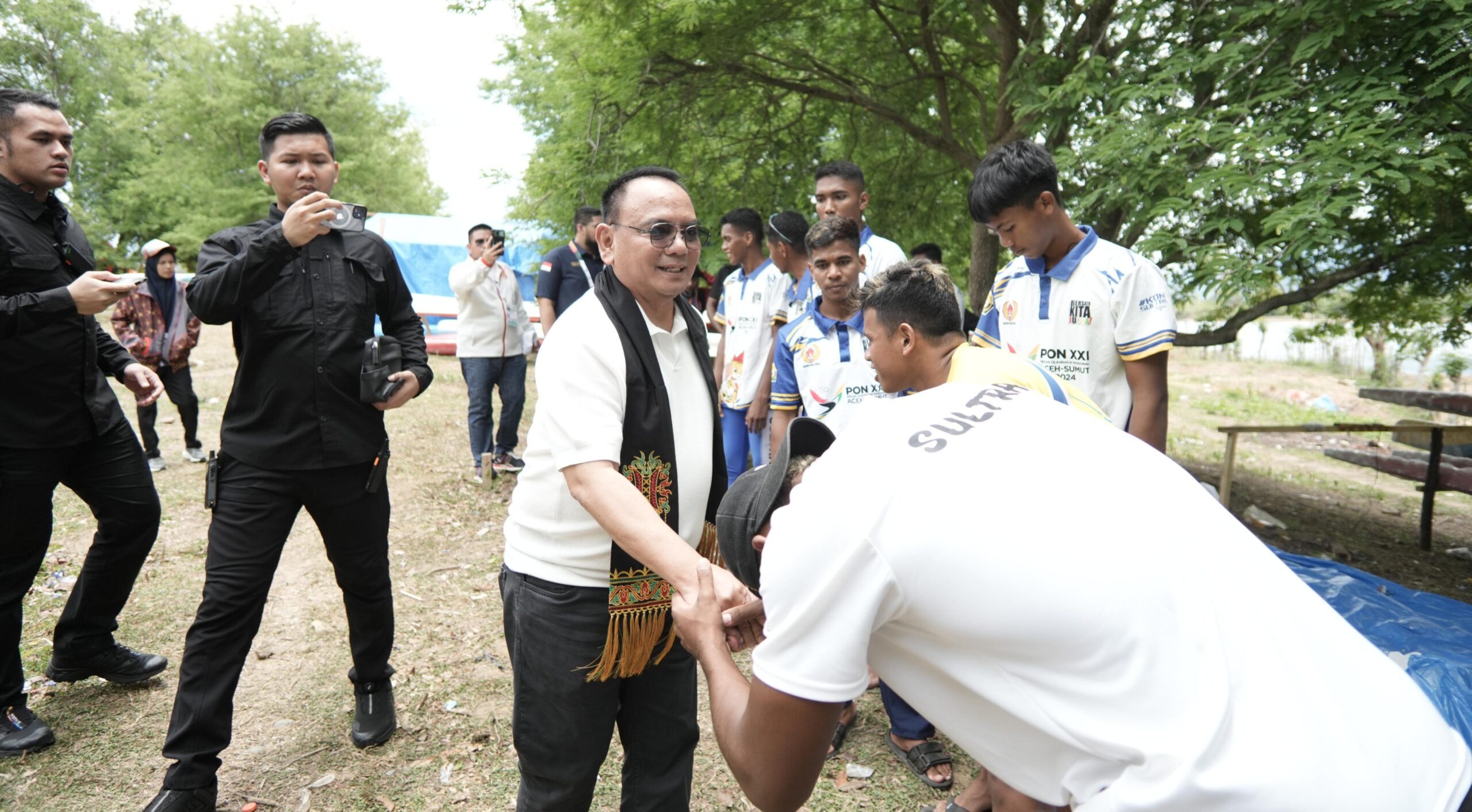 Berikan Motivasi, Pj Gubernur Kunjungi Kontingen Sultra yang Berlaga di PON Aceh 4 IMG 20240909 WA0131 scaled