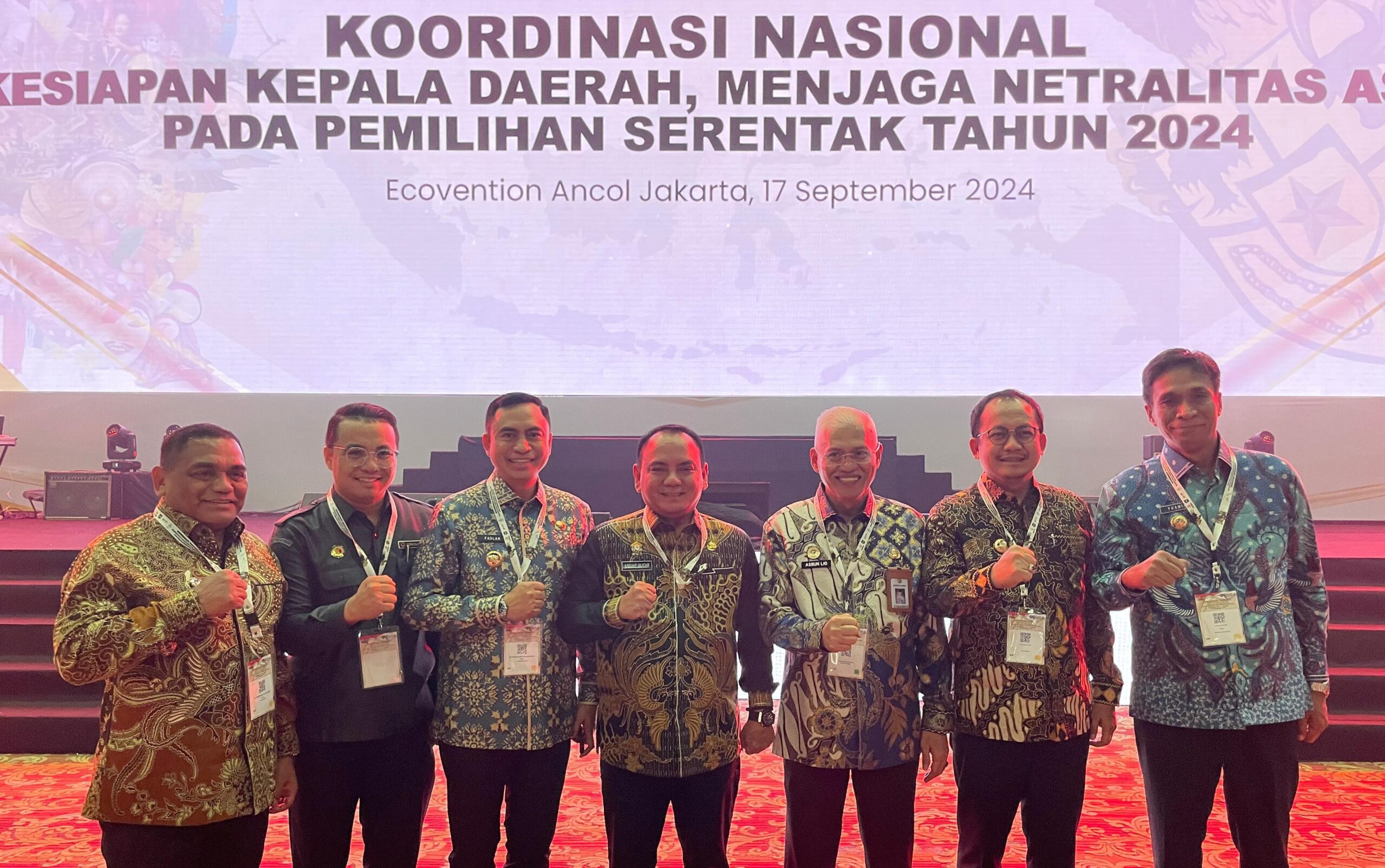 Hadiri Rakor yang Digelar Bawaslu RI di Jakarta, Pj Gubernur Sultra Tegaskan ANS Harus Netral di Pilkada 1 IMG 20240918 WA0023 scaled