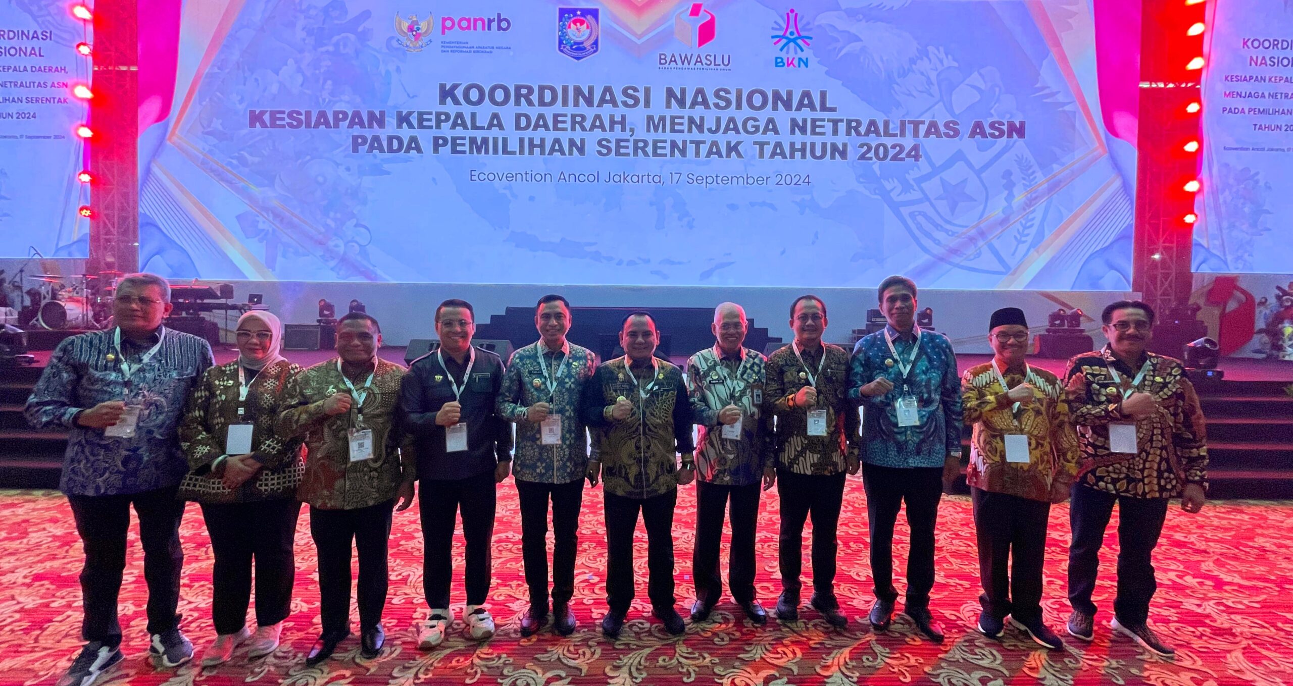 Hadiri Rakor yang Digelar Bawaslu RI di Jakarta, Pj Gubernur Sultra Tegaskan ANS Harus Netral di Pilkada 4 IMG 20240918 WA0025 scaled