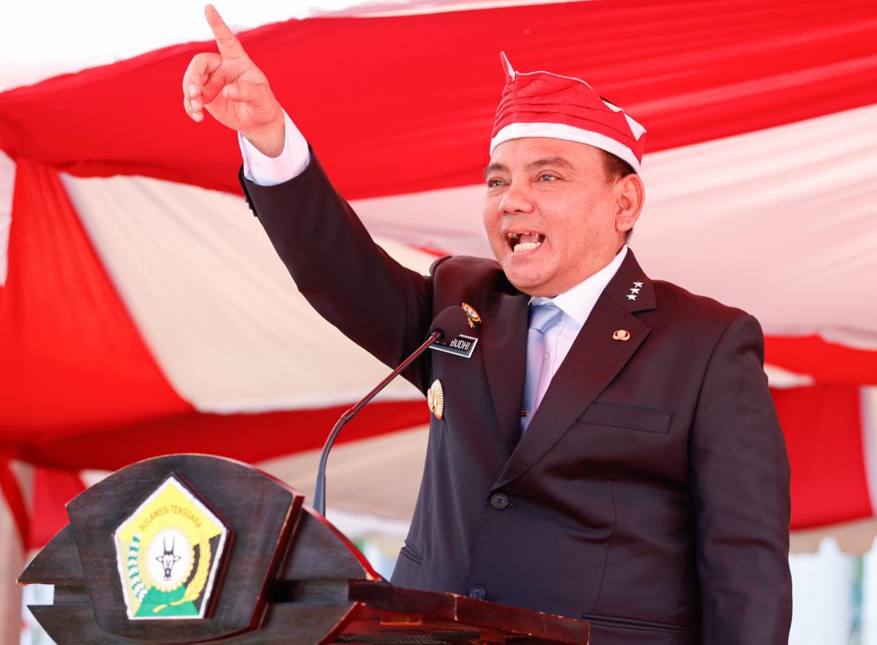 Pj Gubernur Sultra Pimpin Upacara Sumpah Pemuda ke-96: Memperkuat Persatuan di Tengah Keragaman 4 IMG 20241028 WA0056