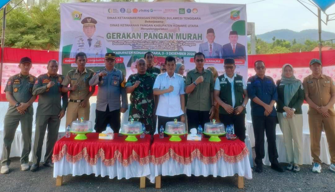 Wabup Abuhaera Buka Gerakan Pangan Murah di Konut: Upaya Tekan Inflasi dan Stabilkan Harga 4 IMG 20241203 WA0042