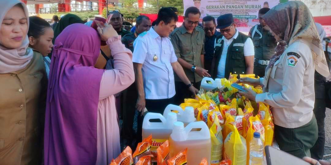 Wabup Abuhaera Buka Gerakan Pangan Murah di Konut: Upaya Tekan Inflasi dan Stabilkan Harga 1 IMG 20241203 WA0044