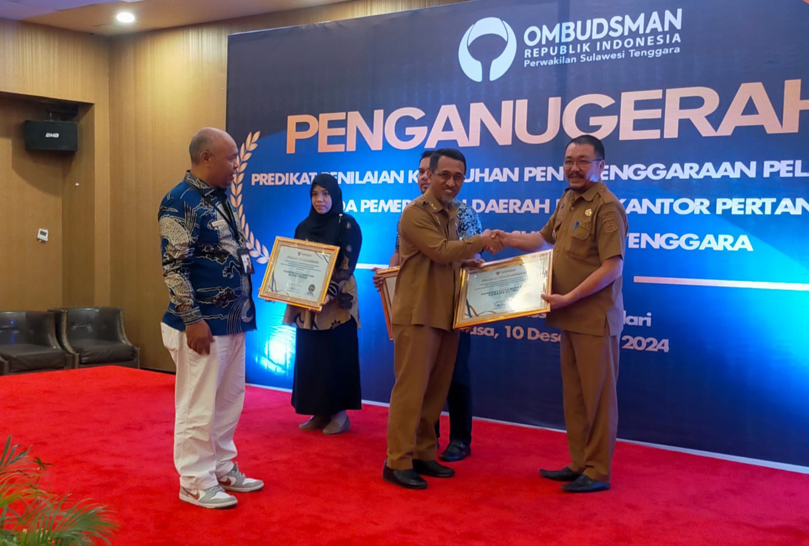 Pemkab Konawe Utara Raih Penghargaan Bergengsi dari Ombudsman RI 1 IMG 20241210 WA0048