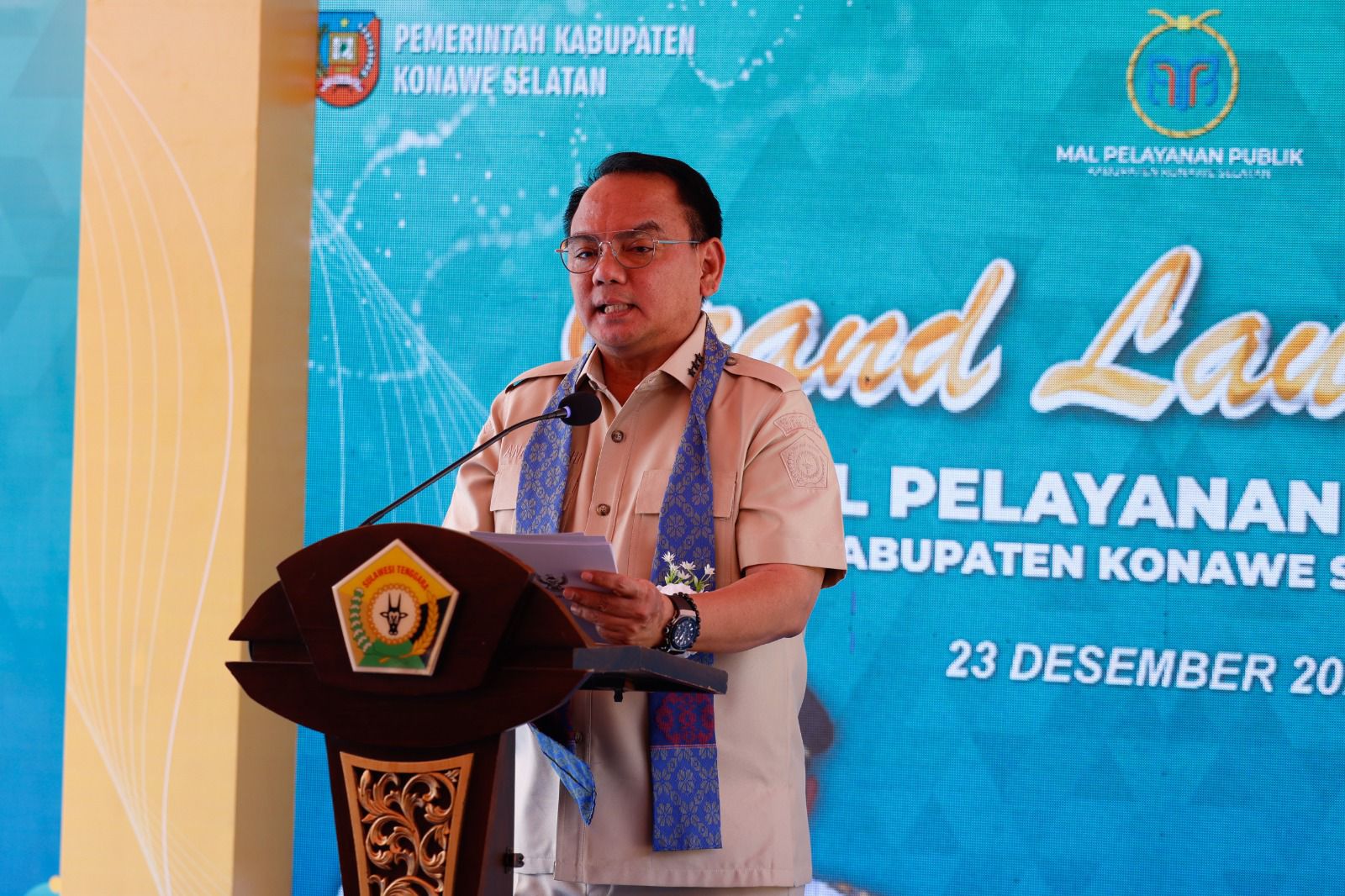 Resmikan Mal Pelayanan Publik Konsel, Pj Gubernur Sultra: Wujudkan Layanan Prima untuk Masyarakat 3 IMG 20241223 WA0063
