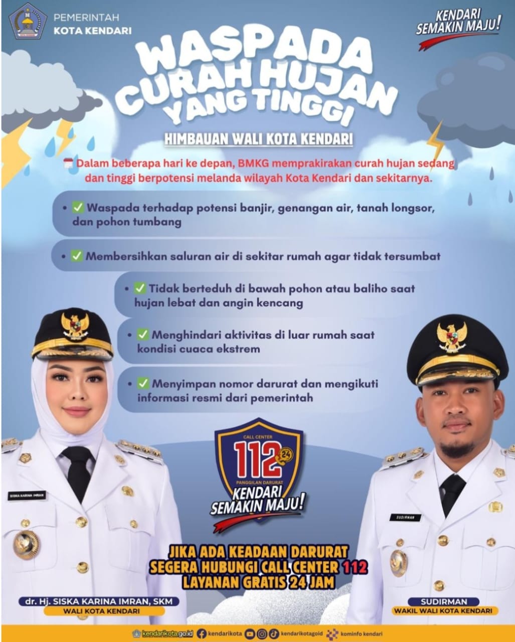 Camat Puuwatu Dukung Imbauan Wali Kota Kendari soal Antisipasi Bencana, Ajak Warga Waspada Cuaca Ekstrem 2 IMG 20250714 WA0006