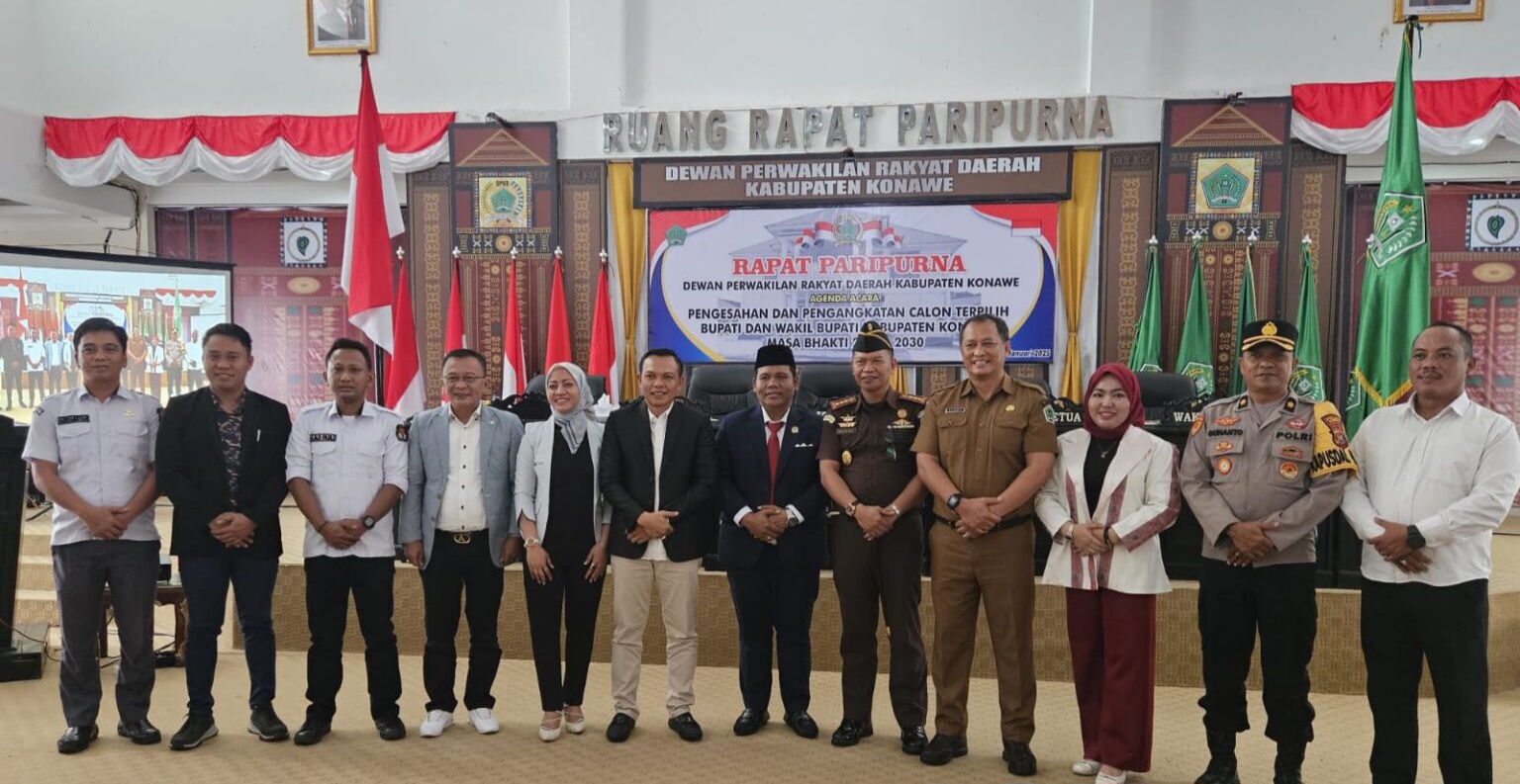 Paripurna DPRD Konawe Resmikan Yusran-Syamsul, Transisi Kepemimpinan Menuju Era Baru 2025-2030 3 IMG 20250113 WA0095 1536x990 1