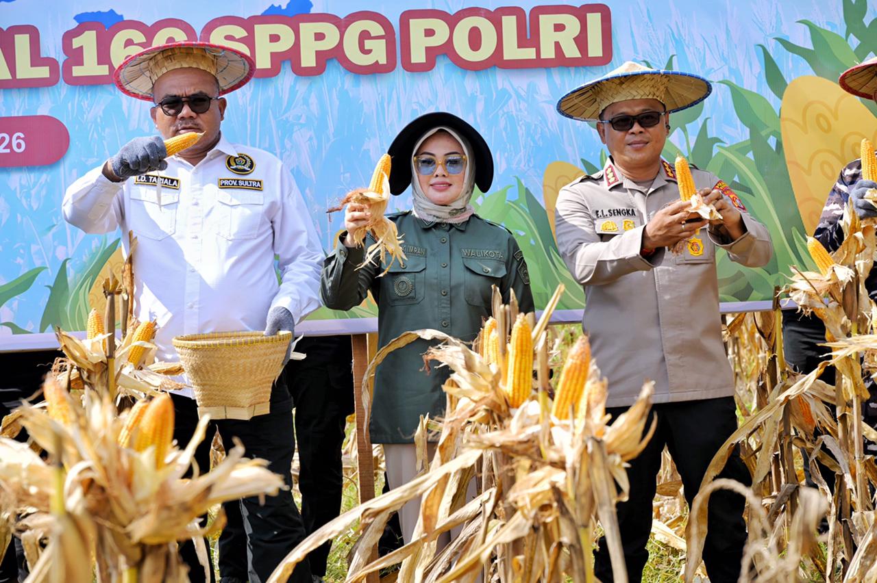 Panen Jagung Serentak Digelar, Wali Kota Ingin Kendari Punya Cadangan Pangan Kuat 2 IMG 20260517 WA0046