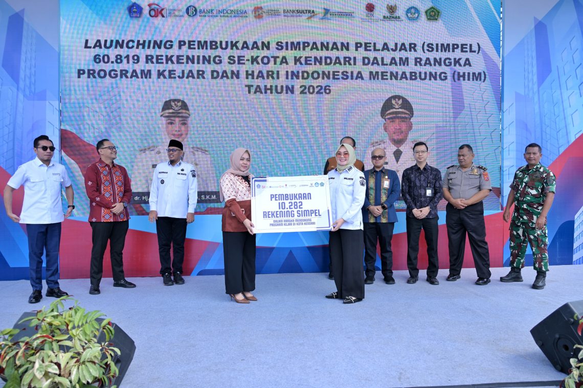 Wali Kota Kendari Luncurkan Program KEJAR, Target Seluruh Pelajar Miliki Rekening Tabungan 2 IMG 20260722 WA0218 1140x760 1