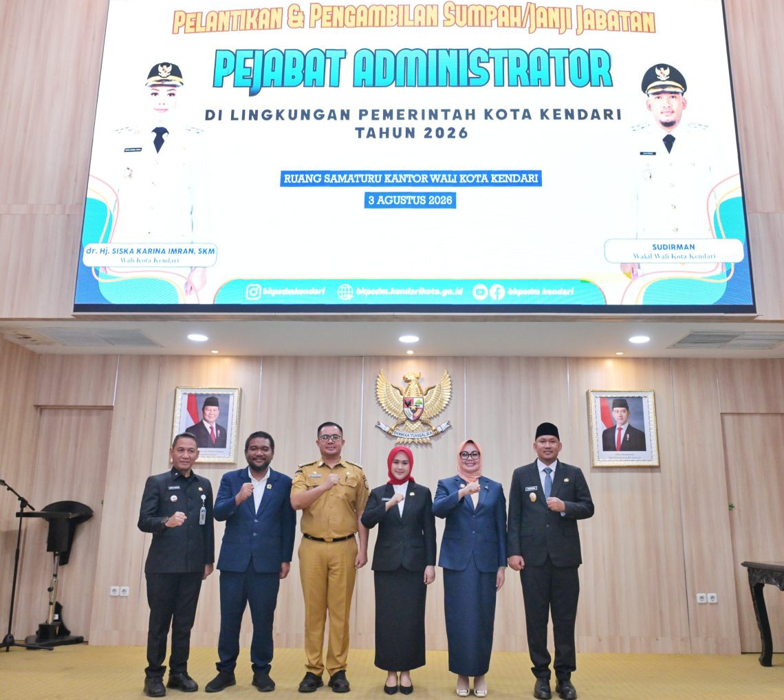 Wali Kota Kendari Lantik 25 Pejabat Administrator 4 3fe7477e e932 4a54 8527 3ca5c465a7b1 1140x1049 1