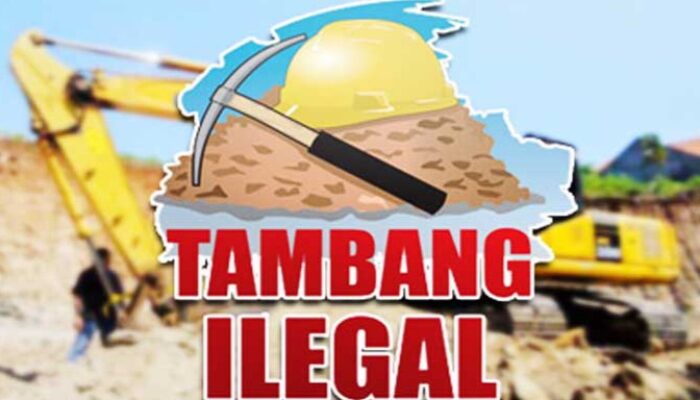 tambang ilegal ilustrasi